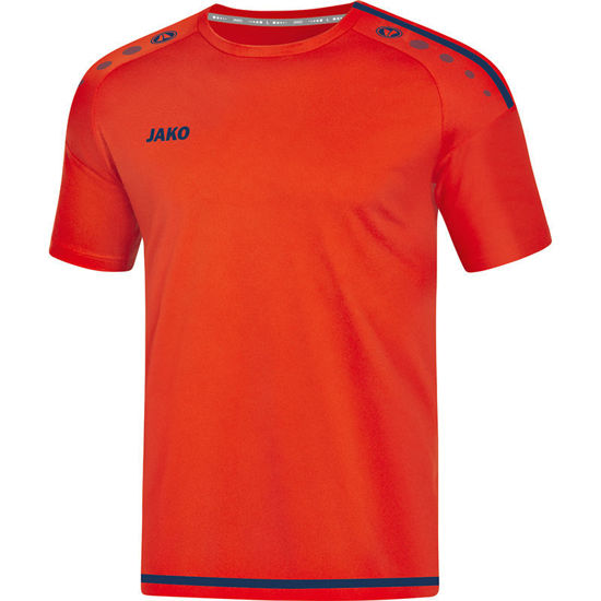 Afbeeldingen van JAKO T-shirt Striker 2.0 flame/navy (4219/18) - SALE