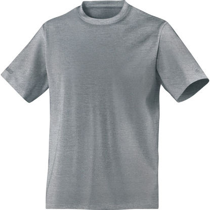 Afbeeldingen van JAKO T-shirt Classic grijs gemeleerd (6135/41) - SALE